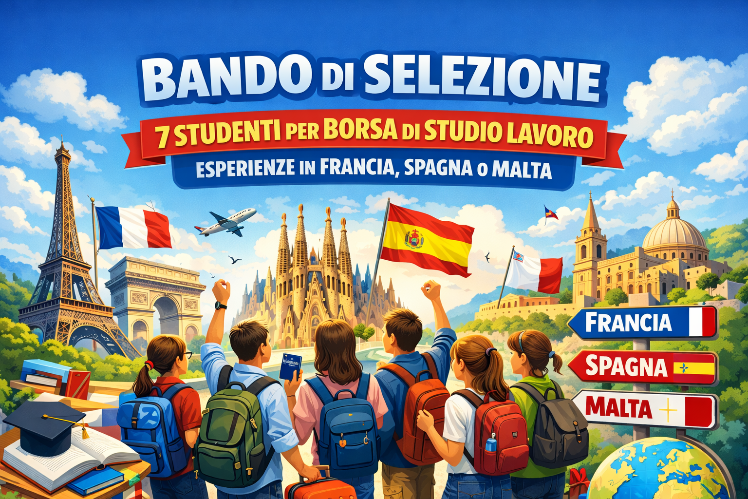 FMTS EXPERIENCE: bando per borse di mobilità per 7 studenti del quinto anno